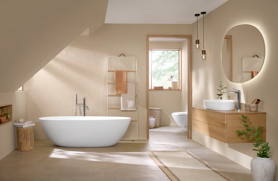 Feng Shui Inspired Bathroom
