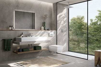 Country Progessive Bathroom Trend