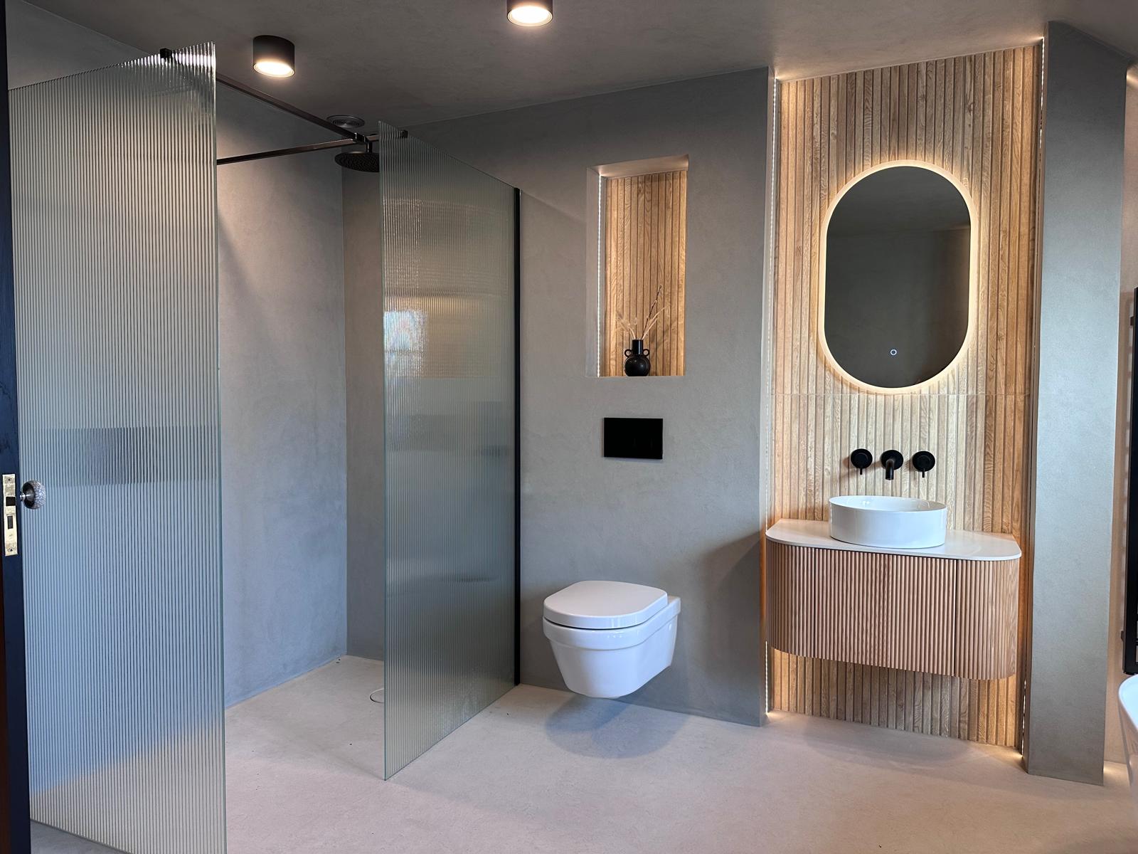 Premium contemporary bathroom and wet room interior